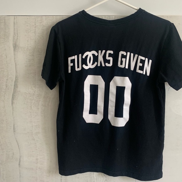 stussy no fucks given(chy) t-shirt - Picture 3 of 3